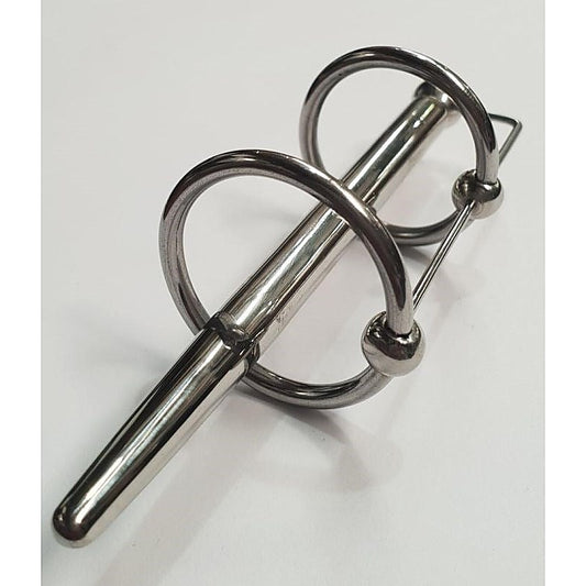 Prince Albert Plug & Dual Glans Cock Ring - Penis Plugs