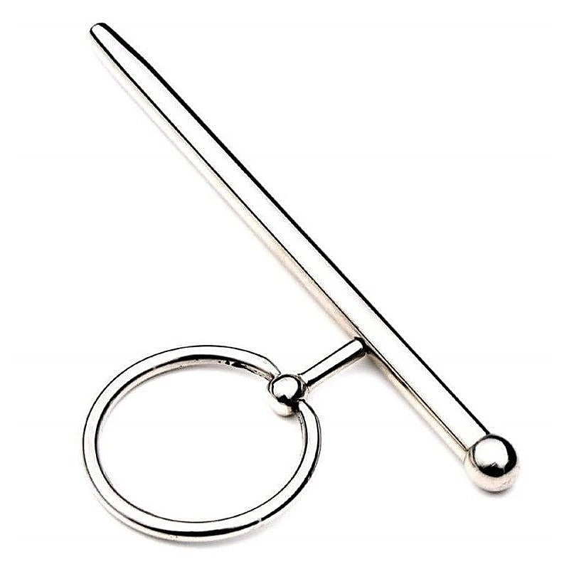 Prince Albert Penis Plug With Ball by Hell's Couture - Penis Plugs