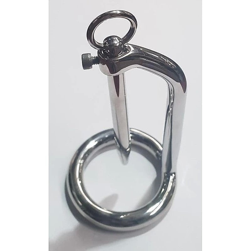 Weibo Cock Ring and Plug by Hell's Couture - Penis Plugs