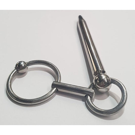 Princes Wand with Glans Ring and Ball - Penis Plugs