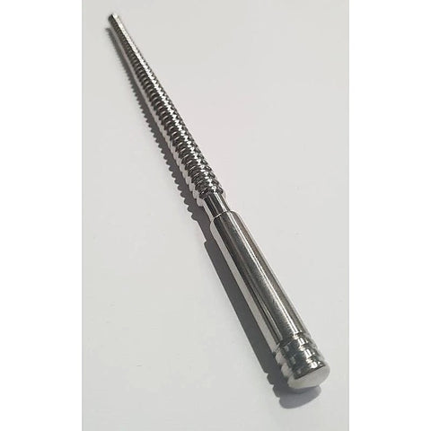 Urethral Ribbed Dominator Grooving Sound 179mm x 5-8mm - Penis Plugs