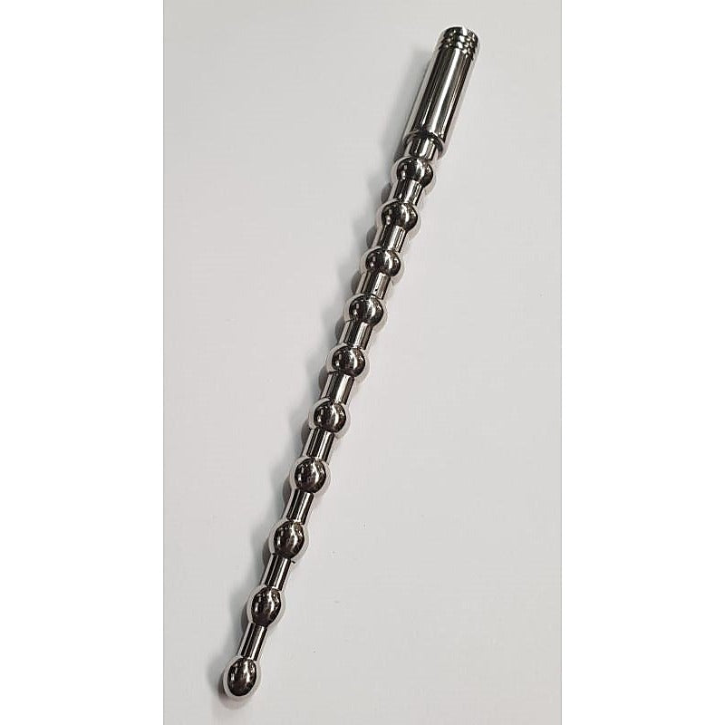 Dominator Uretheral Grooved Surgical Steel Sound - Penis Plugs