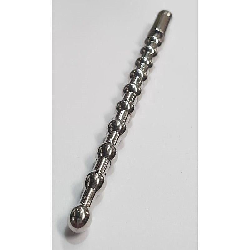 Dominator Uretheral Grooved Surgical Steel Sound - Penis Plugs