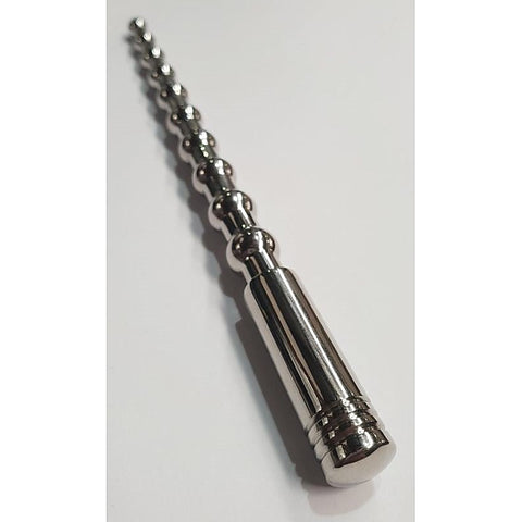 Dominator Uretheral Grooved Surgical Steel Sound - Penis Plugs