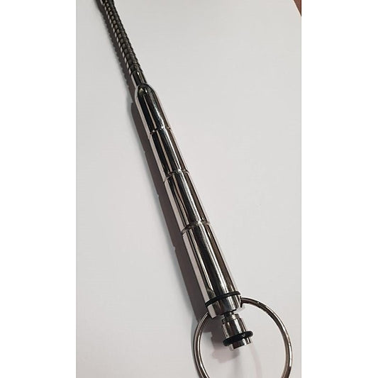 Groover Ribbed Vibrating Uretheral Sound Grooving Wand - Penis Plugs