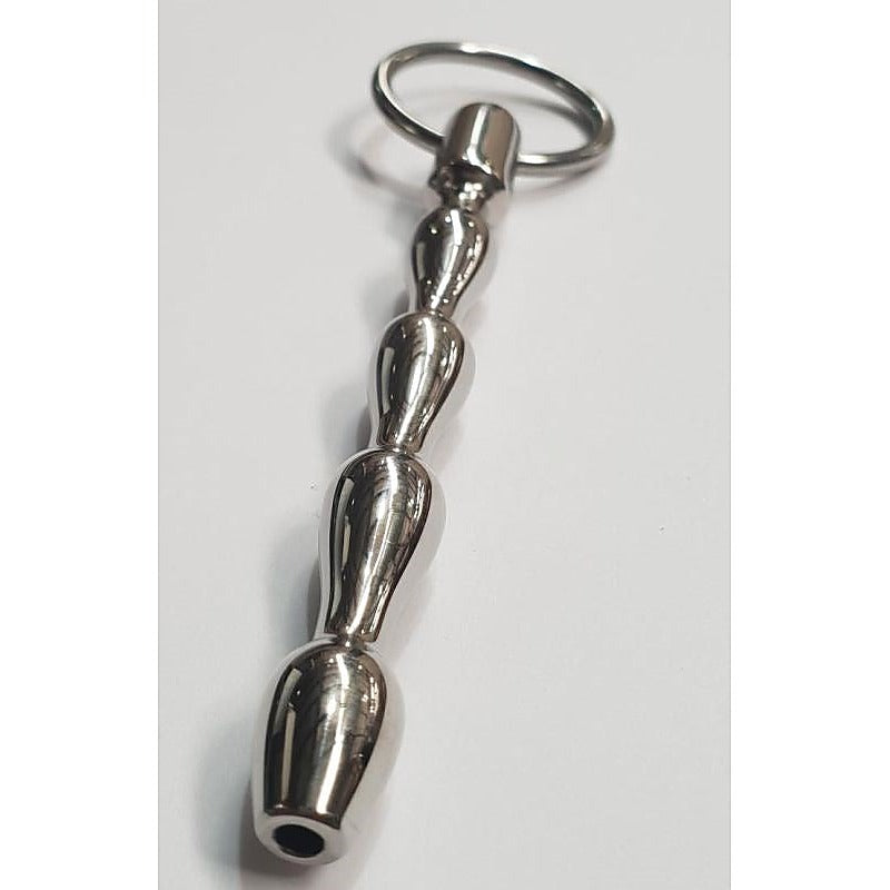 Keeper Cum Thru Bulbed Penis Plug by Hell's Couture - Penis Plugs