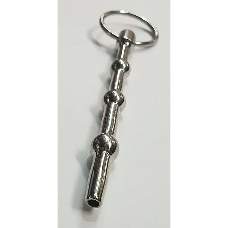 Triple Orb Cum Thru Penis Plug by Hell's Couture - Penis Plugs