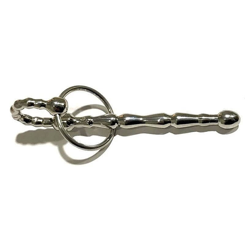 Spinal Penis Plug With Glans Ring - Penis Plugs