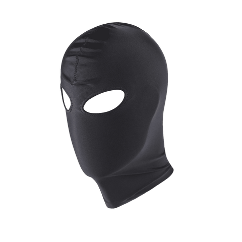 Love In Leather Closed Mouth Design BDSM Hood - Bondage Hoods