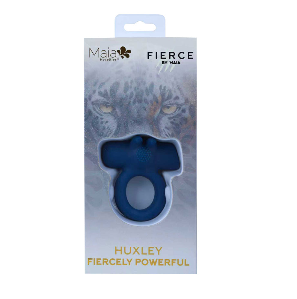 Maia HUXLEY Rechargeable Strong Vibrating Cock Ring - Vibrating Cock Rings