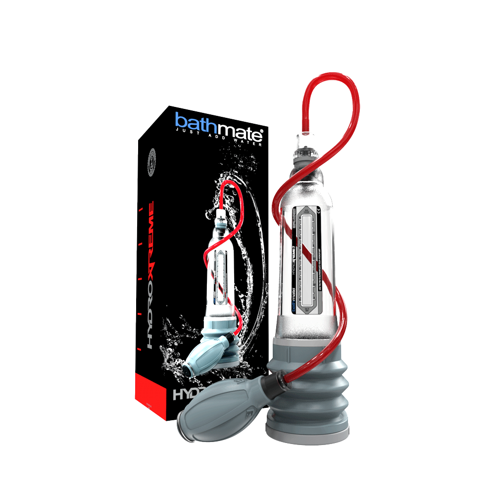 Bathmate Hydroxtreme7 Hydro Penis Pump and Kit Clear Penis Pumps And Stretchers