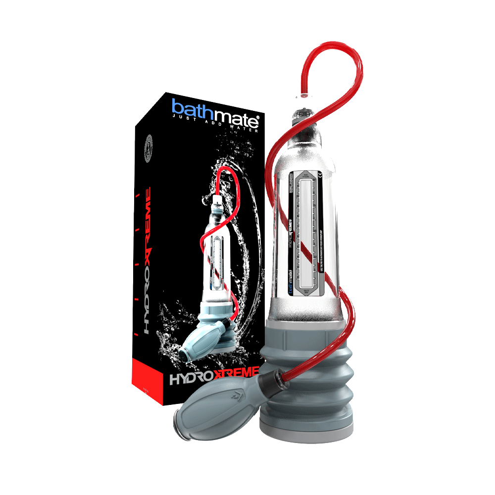 Bathmate Hydroxtreme9 Hydro Penis Pump and Kit Clear Penis Pumps And Stretchers