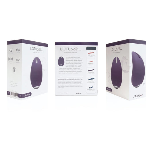 Fleshlight Herspot Lotus Bloom 5 Functions Palm Clitoral Vibrator - Clit Ticklers and Pulsators