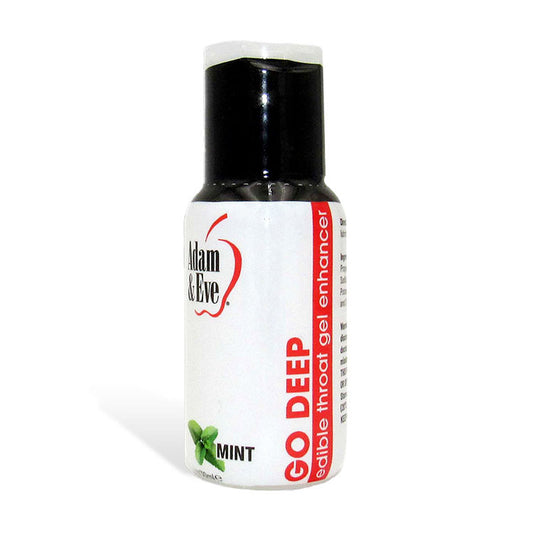 Adam & Eve GO DEEP Throat Mint Flavoured Oral Sex Gel 30 ml Default Title Delay and Excite Sprays