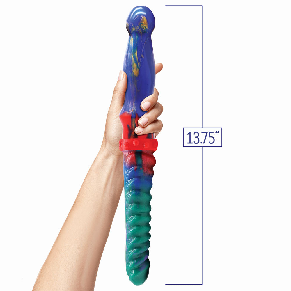 Icon Brands Alien Nation Double Demon Fantasy Double Dildo Non-Realistic Dildos