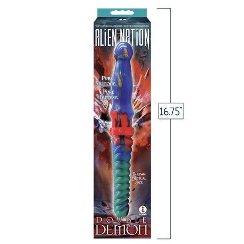 Icon Brands Alien Nation Double Demon Fantasy Double Dildo - Non-Realistic Dildos