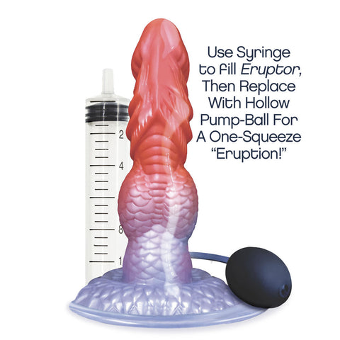 Icon Brands Alien Nation Eruptor Squirting Fantasy Dildo - Non-Realistic Dildos
