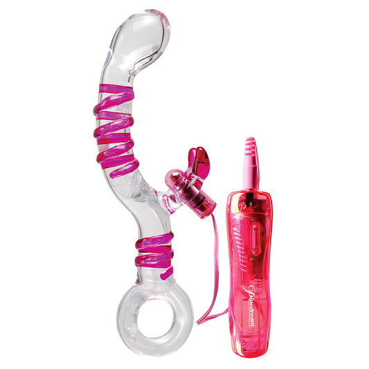 Pipedream Icicles No 16 - 10 Functions Glass Rabbit Vibrator - Rabbit Vibrators