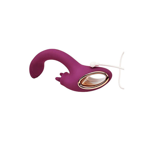 Adam & Eve ROSE GOLD CLIT TICKLER Rabbit Vibrator - Rabbit Vibrators