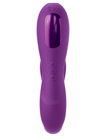 JimmyJane Reflexx Rabbit 1 Dual Silicone Vibrator - Rabbit Vibrators