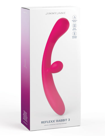 JimmyJane Reflexx Rabbit 3 G-Spot Vibrator - Rabbit Vibrators