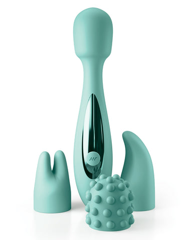 JimmyJane Canna Vibrating Body Wand Massager Teal - Body Wands