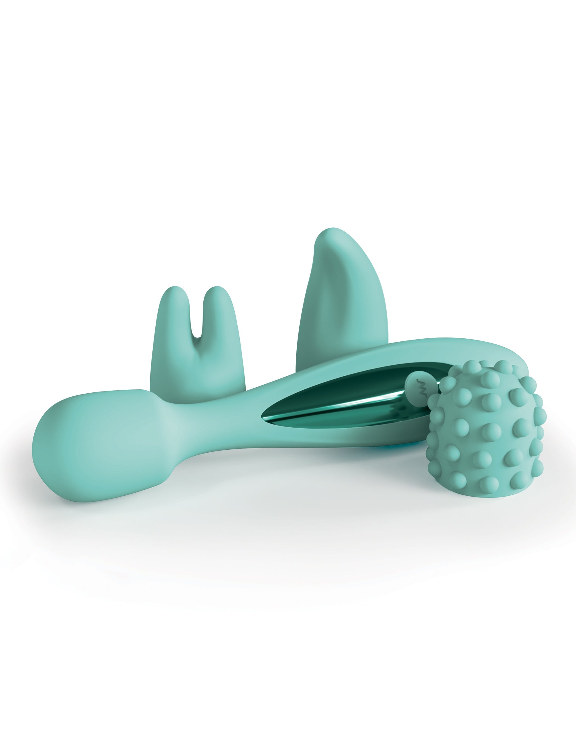 JimmyJane Canna Vibrating Body Wand Massager Teal Body Wands