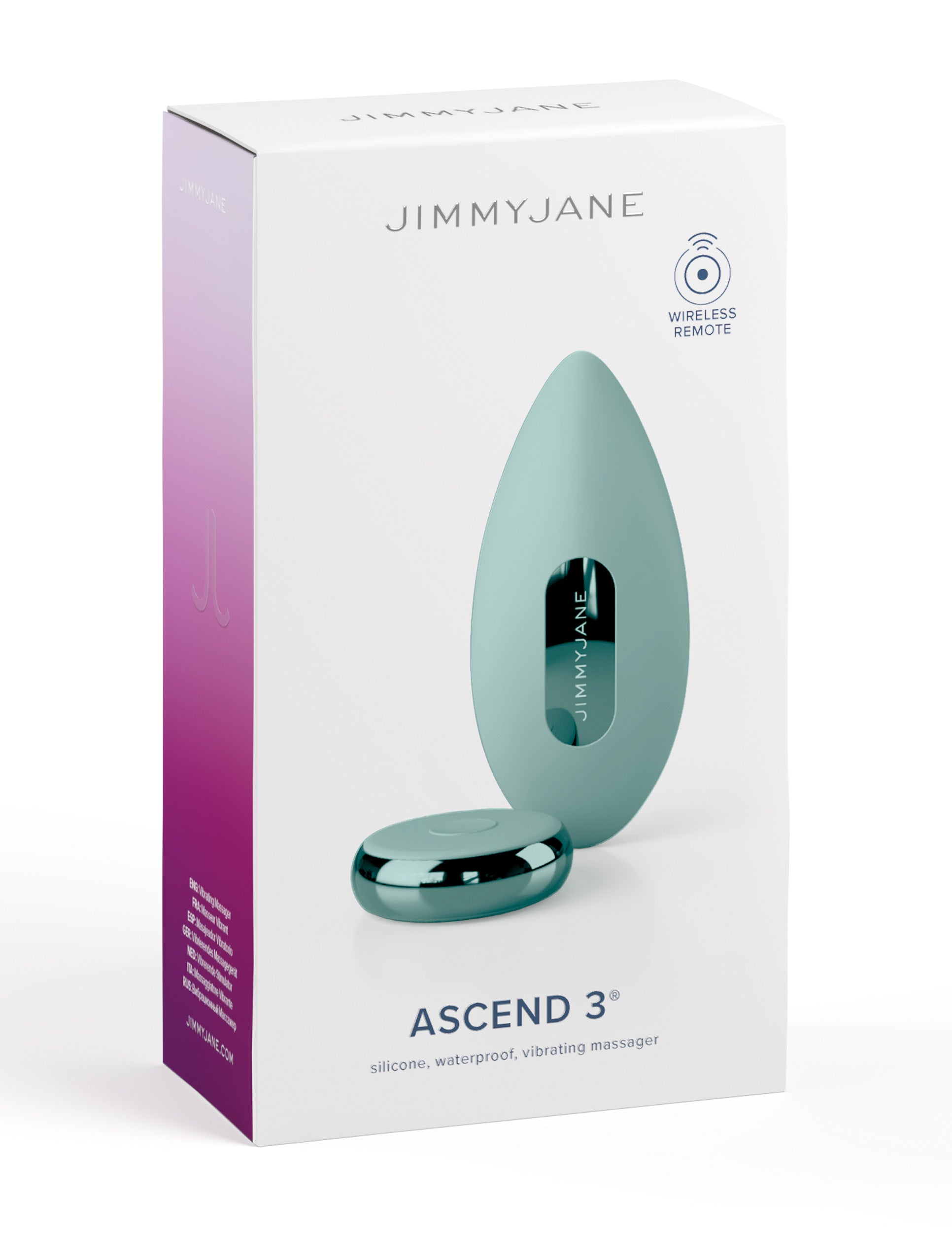 JimmyJane Ascend 3 Hand Held Clitoral Vibrator Clit Ticklers and Pulsators