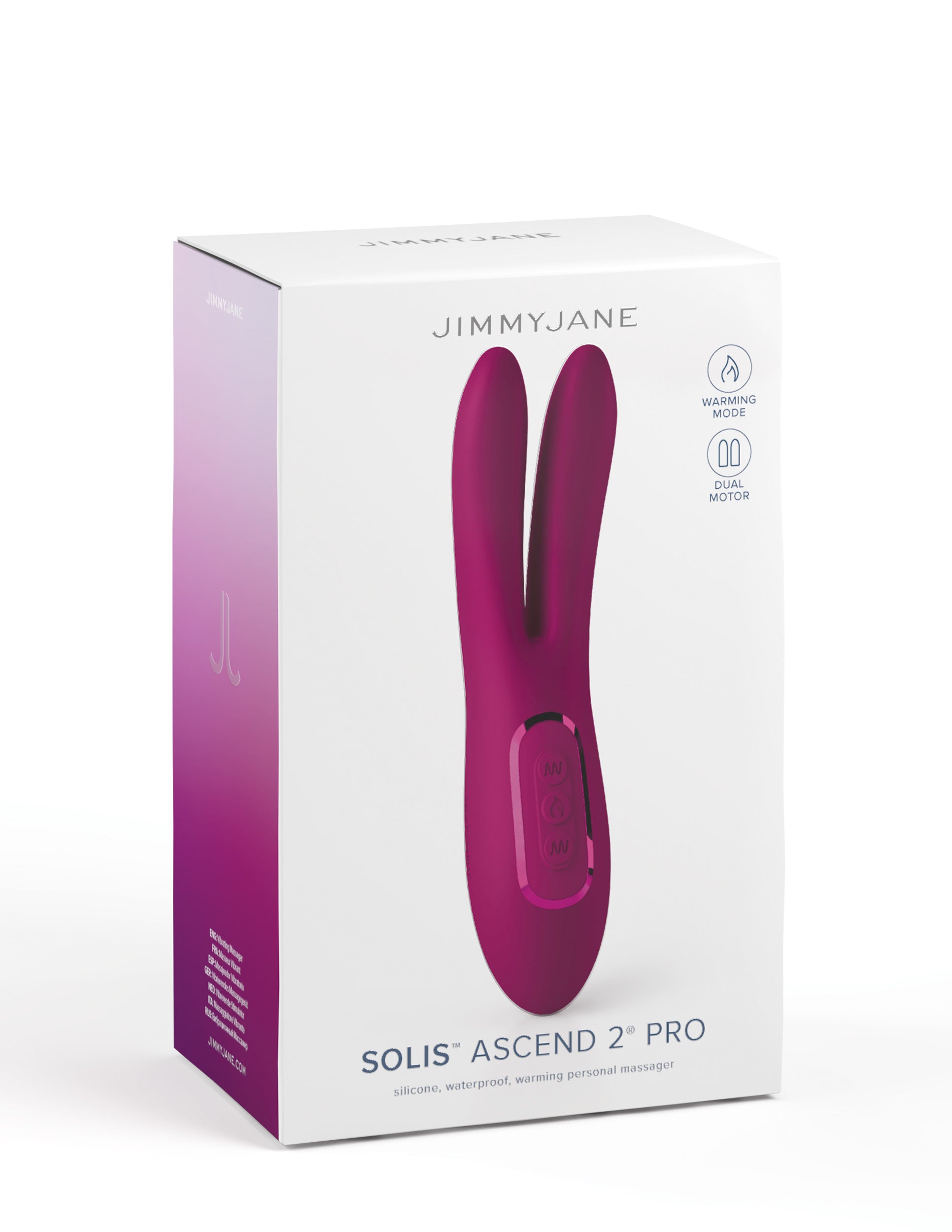 JimmyJane Solis Ascend 2 PRO Clitoral Massager Clit Ticklers and Pulsators