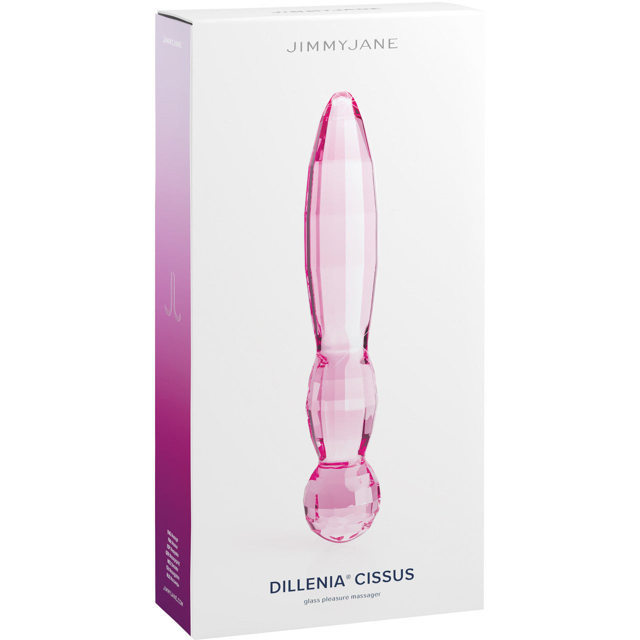 JimmyJane Dillenia Cissus 19.5 cm Glass Dildo Realistic Dildos