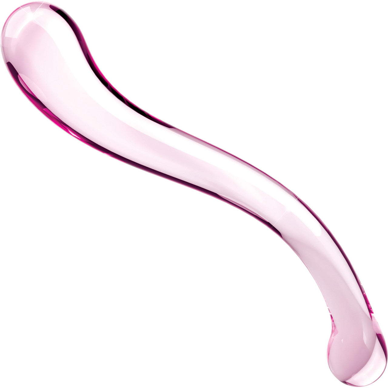 JimmyJane Dillenia Gama Curved Glass G-Spot Dildo Realistic Dildos
