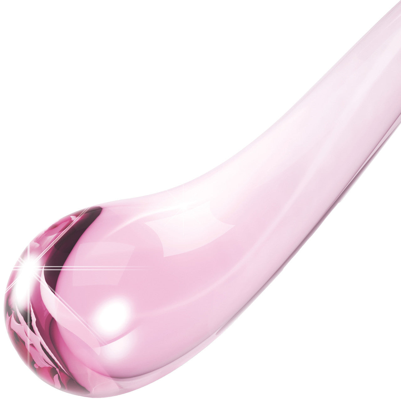JimmyJane Dillenia Gama Curved Glass G-Spot Dildo Realistic Dildos
