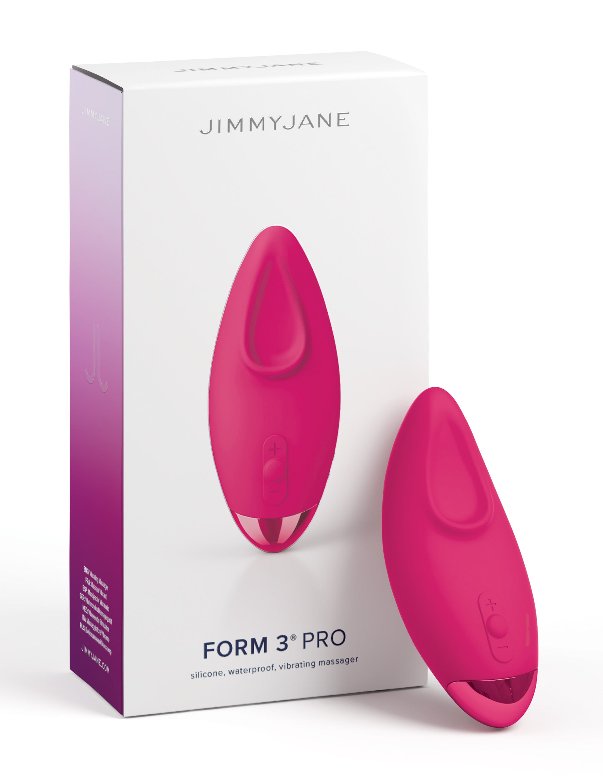 JimmyJane Form 3 PRO Curved Clitoral Stimulator Clit Ticklers and Pulsators