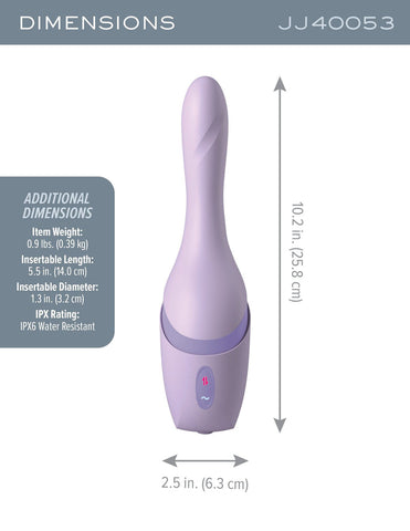 JimmyJane Hello Bang Warming & Thrusting Vibrator - G-spot Vibrators