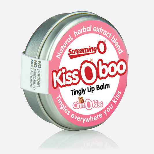 Screaming O KissOBoo Tingly Adult Lip Balm - Bath and Intimate Fragrances