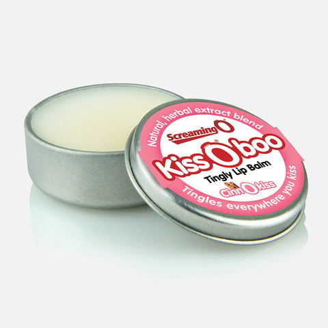 Screaming O KissOBoo Tingly Adult Lip Balm - Bath and Intimate Fragrances