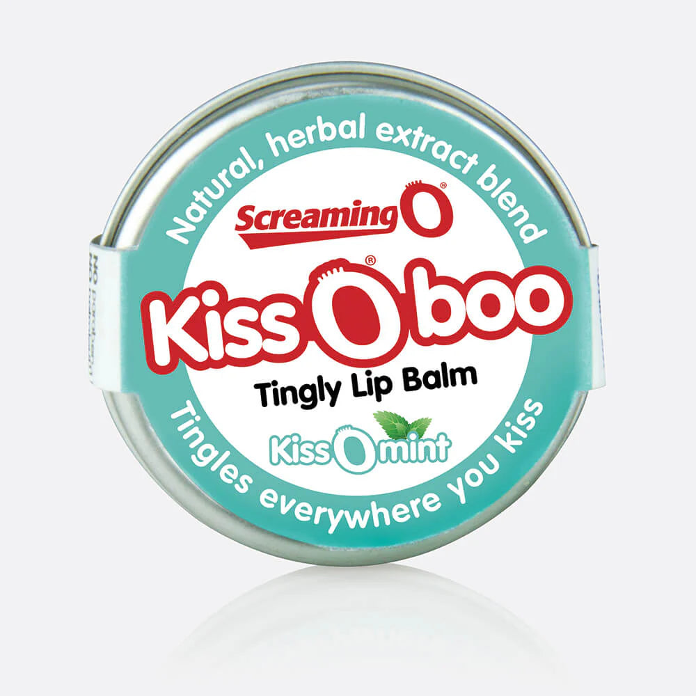 Screaming O KissOBoo Tingly Adult Lip Balm Bath and Intimate Fragrances