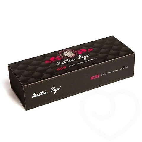 Bettie Page Buzzin Bullet and Balm Set - Bullet Vibrators