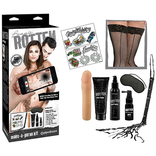 Pipedream Bonnie Rotten Collection Make-A-Porno Sex Kit - Bondage Kits