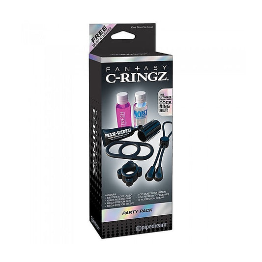 Pipedream Fantasy C-Ringz Party Pack Adult Toys Set - Rabbit Vibrators