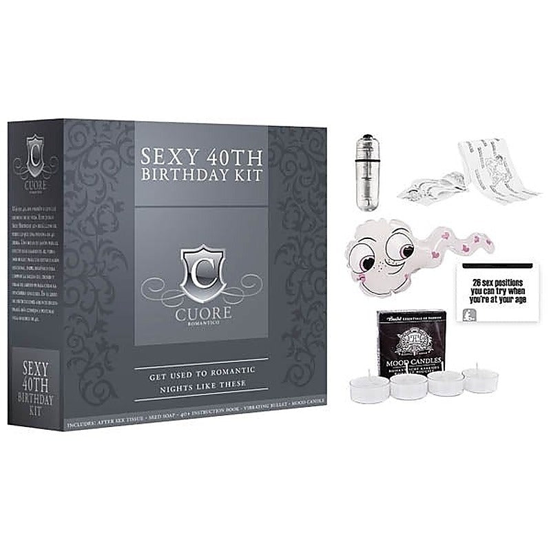 Premium Sexy 40th Birthday Kit by Shots Toys - Sex Games, Coupons and Tricks