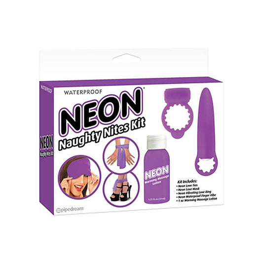 Pipedream Neon Naughty Nites Adult Toys Kit - Rabbit Vibrators