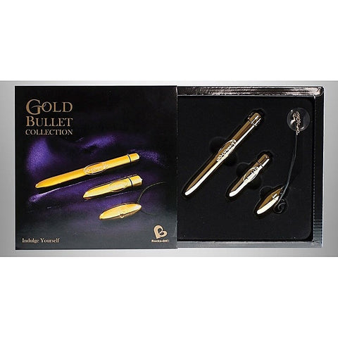 Premium Gold Bullet Collection by Rocks Off - Sex Kits