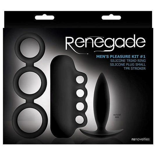 Renegade Mens Pleasure Kit No.1 Black - Sex Kits