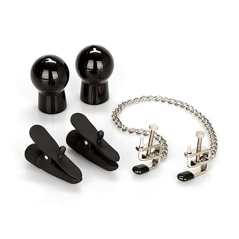 His Nipple Kit for Sensory Play by CalExotics - Sex Kits