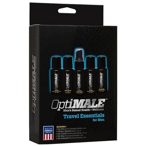 OptiMALE Travel Essentials for Men - Delay and Excite Sprays