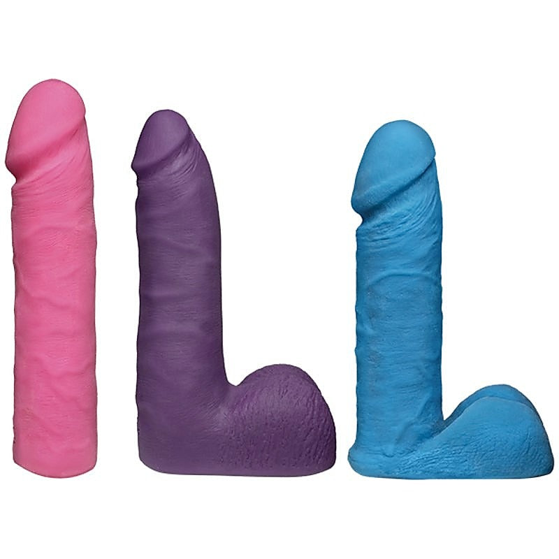 Vac-U-Lock Dual Density Ultraskyn Colors Set by Doc Johnson - Sex Kits