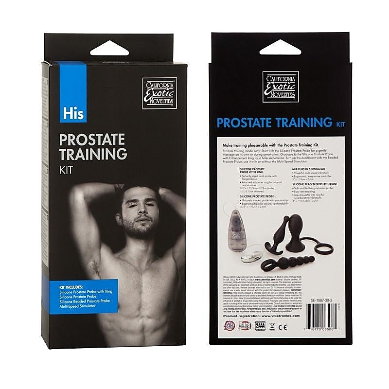 His Prostate Training Kit by California Exotics - Sex Kits