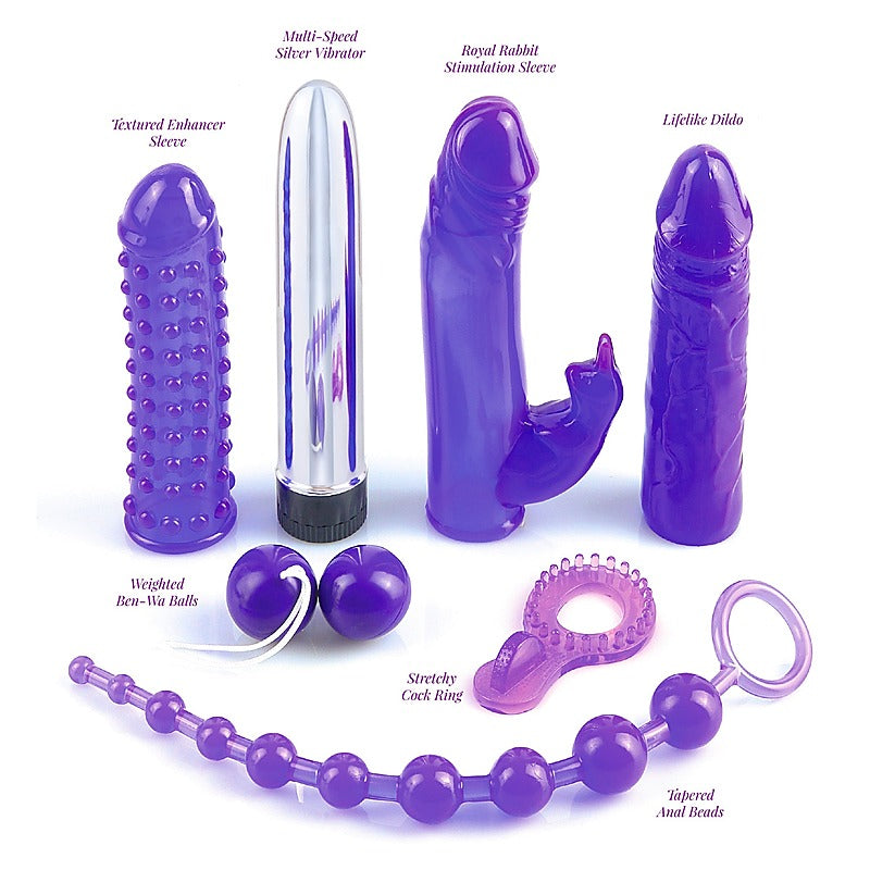 7 Piece Royal Rabbit Vibrators Kit by Pipedream - Sex Kits