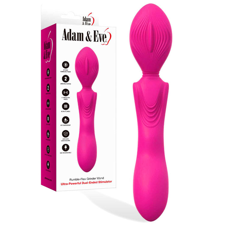 Adam & Eve GRINDER USB Rechargeable Massage Wand Body Wands